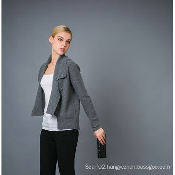 Lady′s Fashion Cashmere Blend Cardigan 17brpv016